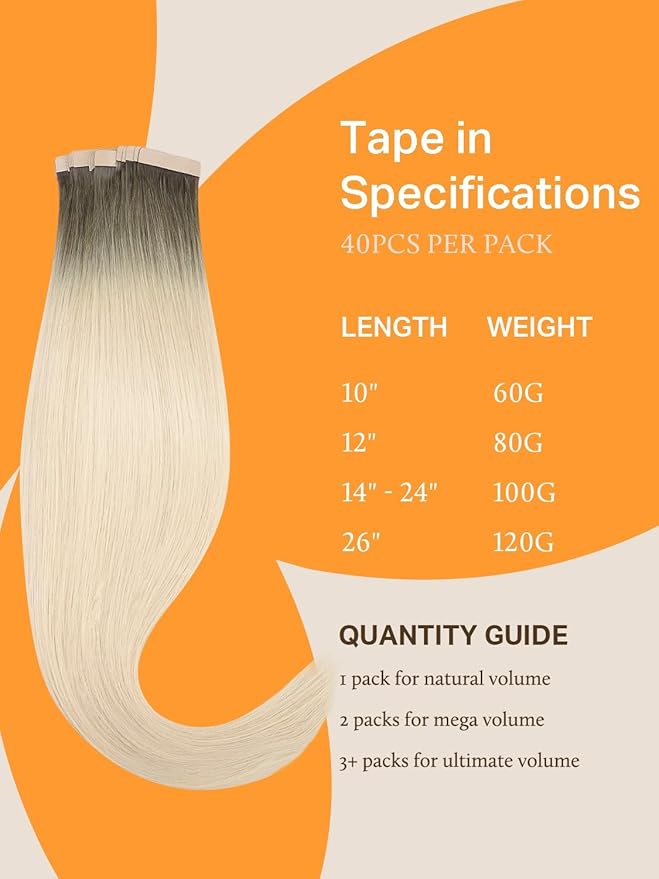 DOORES Tape in Hair Extensions Real Human Hair, Light Ash Brown to Ash Blonde 10 Inch 60g 40pcs, Hair Extensions Tape in Hair Remy Straight Hair Natural Hair for Women