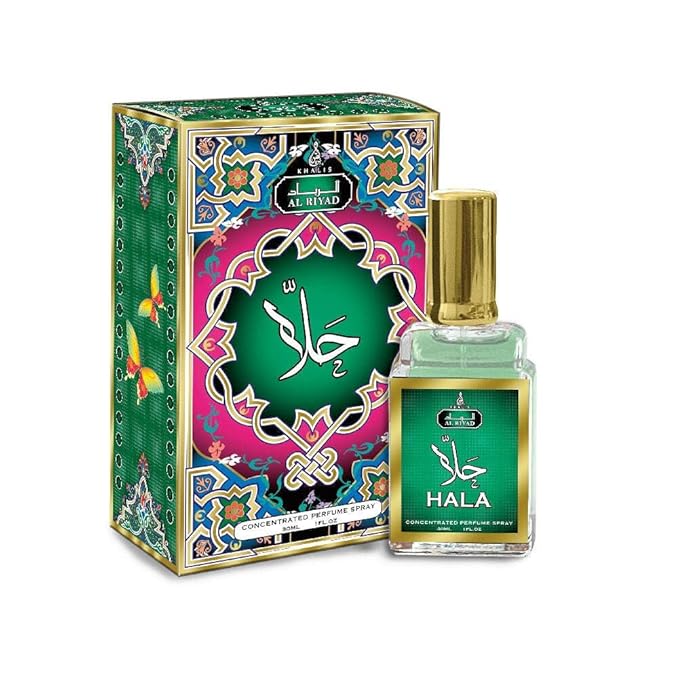 Maison d'Orient HALA Unisex Oriental Spray Attar, 1.1 oz (30 mL) Eau De Parfum, a fragrance that will leave a lasting impression from the House of AL RIYAD Dubai Perfumes