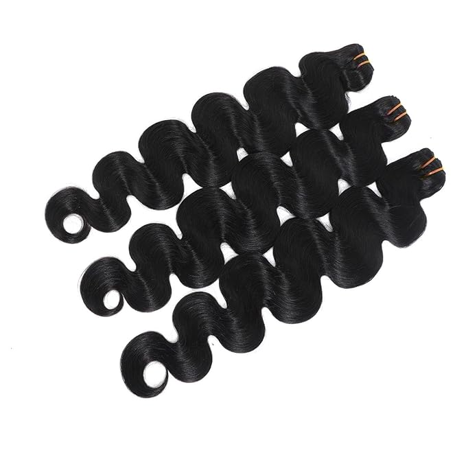 16A Raw Body Wave Human Hair Bundles Human Hair 100% Unprocessed Brazilian Boutique Virgin Hair Extensions,Double Wefts,Triple Lifespan (Body Wave 3 Bundle, 22 22 22 inch)