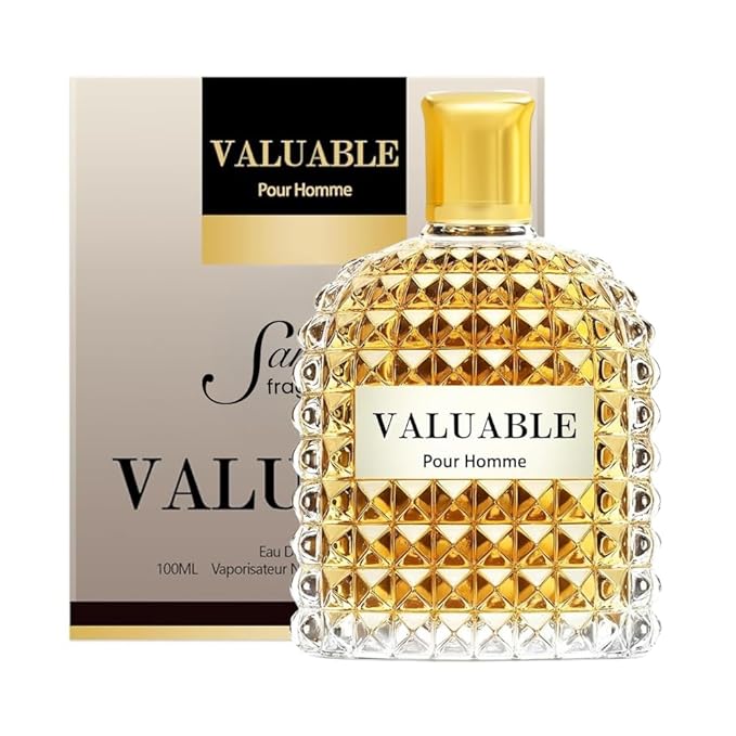 Perfume for Men – INSPIRED by A WORLD RENOWNED MEN'S PERFUME – Bergamot, Myrtle, Hazelnut, Leather – Bold, Warm, Sophisticated, Long-Lasting – 3.4 fl oz