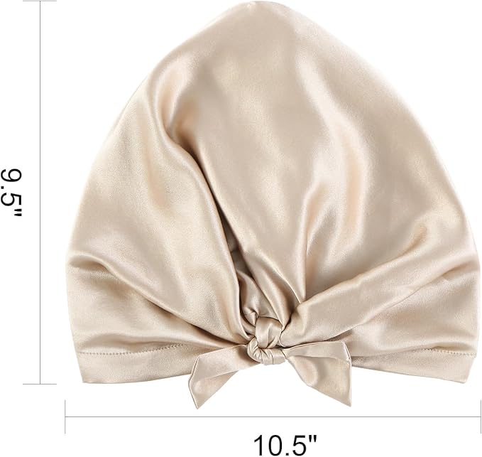 DAISYSILK 100 Pure Mulberry Silk Hair Bonnet for Sleeping Silk Hair Wrap for Women
