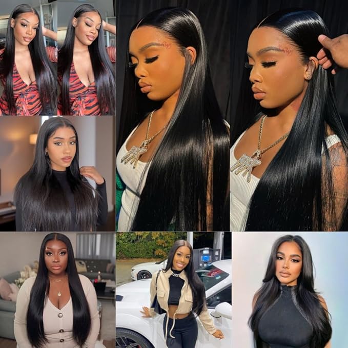 14 16 18 inch KAITHLYPO Natural Black Straight Human Hair Bundles