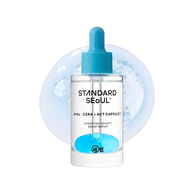 Hydrating Serum with Hyal·Cera Capsules – Deep Moisture for Inner Dryness, Fast-Absorbing Lightweight Texture, Daily Use for Sensitive Skin, 50ml