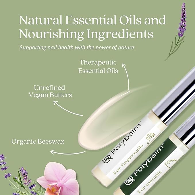 CLINICALLY PROVEN for Weak, Brittle, Damaged Nails | 100% Natural Nail Repair Balm | Doctor Developed to Strengthen Nails Damaged by Gel or Nail Salon Manicures, Menopause & Aging | Made in the UK