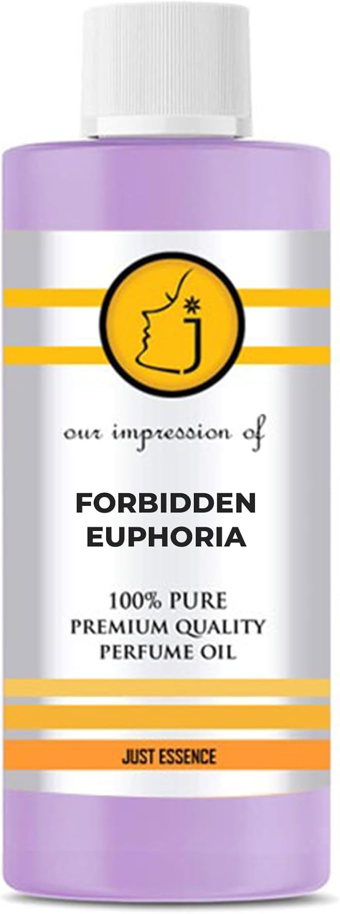 Forbidden Euphoria Fregrance Perfume Oil from France | Premium Quality Concentrated Fragrance | Pure Perfume & Cologne Oil for Personal Body Use | 2 Fl Oz