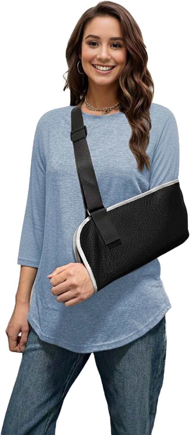 Youdiao Post Shoulder Surgery Shirts for Women Tear Away 3/4 Sleeve Tops After Rotator Cuff Chemo Port Adaptive Clothing