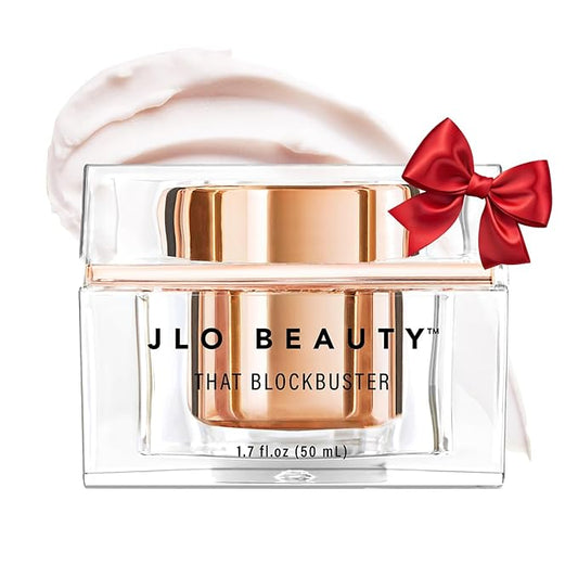 JLO BEAUTY Hydrating Face Moisturizer Cream, Hyaluronic Acid & Peptide Infused Skin Care, Moisturizer Face Cream for Women, Day & Night Formula to Visibly Smooth Fine Lines, That Blockbuster, 1.7 Oz