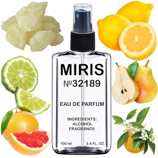 MIRIS No. 32189, Inspired by Aqua Aleg Pera Granita, Long-Lasting Eau de Parfum for Women, Spray 3.4 Fl Oz / 100 ml
