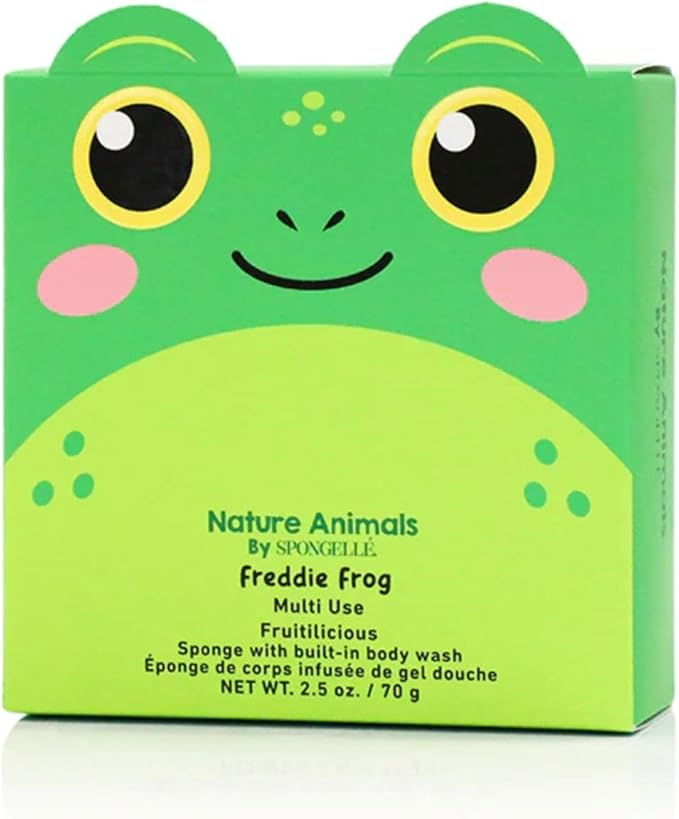 Spongelle Nature Animals Freddie Frog