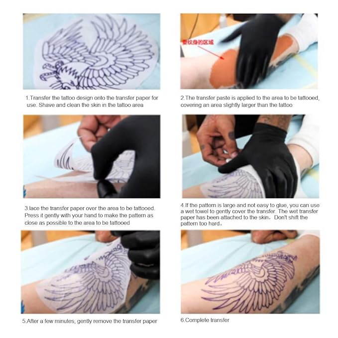 Tattoo Transfer Cream, Gel Skin Solution Professional Transfer Soap Tattoo Supplies Accessories Body Painting Template Primer Suitable for Beginners (1pcs)
