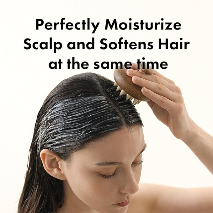RATED GREEN Cold Brew Hibiscus Moisturizing Scalp Pack w. Sugar Maple | Organic Hibiscus, Sugar Maple Extract | Deep Moisture Mask for Dry Scalp | Silicone-Free, Korean Vegan Formula | 6.76 Fl. Oz