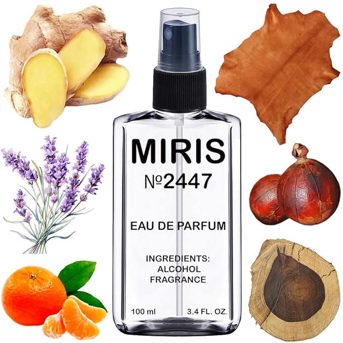 MIRIS No. 2447, Inspired by The Scent, Long-Lasting Eau de Parfum for Men, Spray 3.4 Fl Oz / 100 ml
