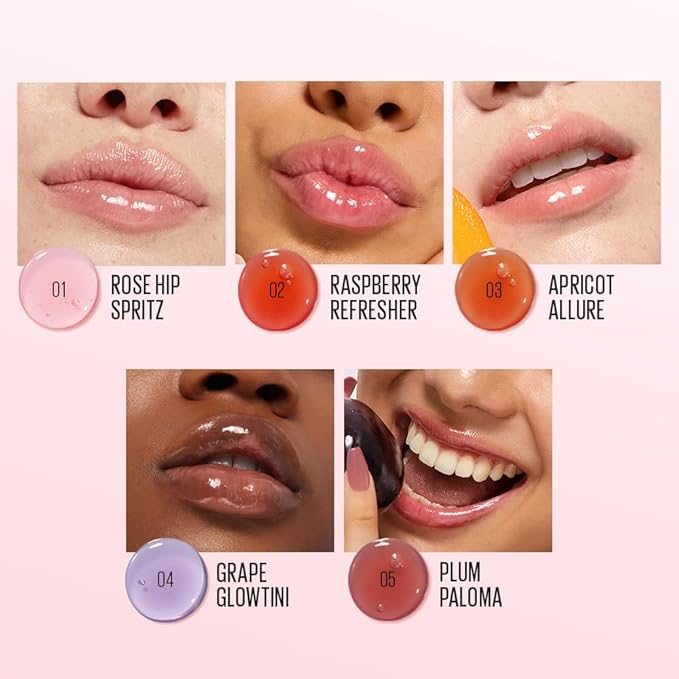 Kaja Lip Plumping - Juicy Glass 06 Apple Cider | Hydrating, Feel Plumped and Lightweight with Vitamin Tree Fruit Oil, Vegan, Cruelty-Free, Clear Tint Stain Shine Gloss Plumper, Long Lasting
