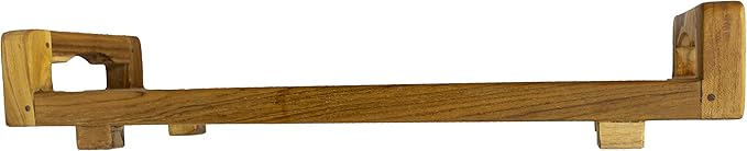 EcoDecors, 29 inch, with LiftAid Handles, Bath Tray for Tub, Bath Tub Tray Wood, Bathtub Table, Caddy for Bathtub in Natural Teak