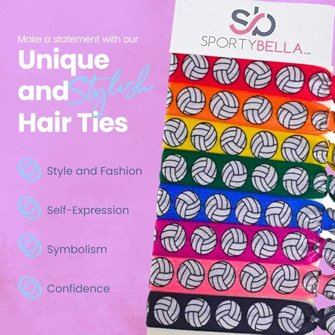 Infinity Collection Hair Ties for Women, Great Gift, No Crease Hair Ties, Premium Hair Accessories