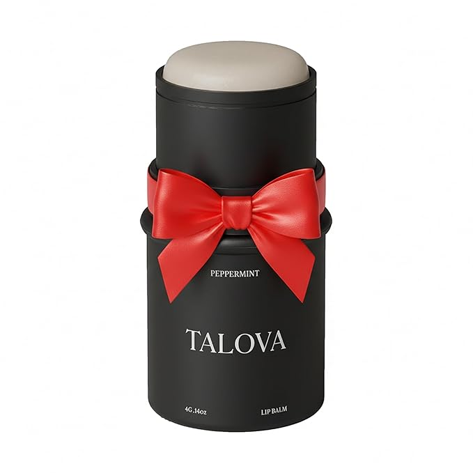 Peppermint Grass-Fed Tallow Lip Balm, Lip Sleeping Mask, Overnight Moisturizer, Natural & Clean Moisturizing Lip Balm w/Vitamins A, D, E, & K, Nourishes & Smooths Texture, Dry & Chapped Lips