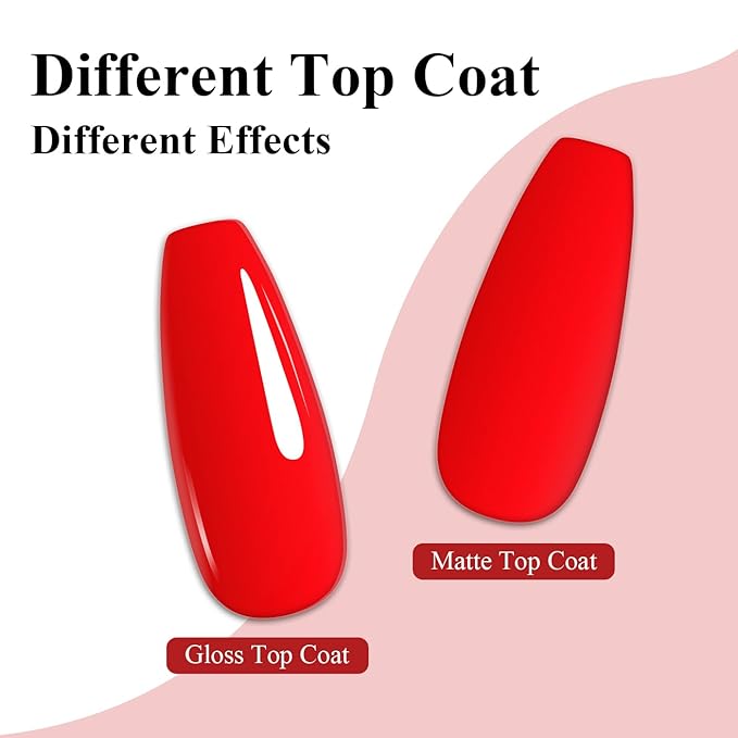 Imtiti Red Gel Nail Polish, 1Pcs Neon Red Soak Off UV LED Gel Polish, Long Lasting, Nail Art Manicure Salon DIY at Home for Spring and Summer (0.34 Fl Oz-367)