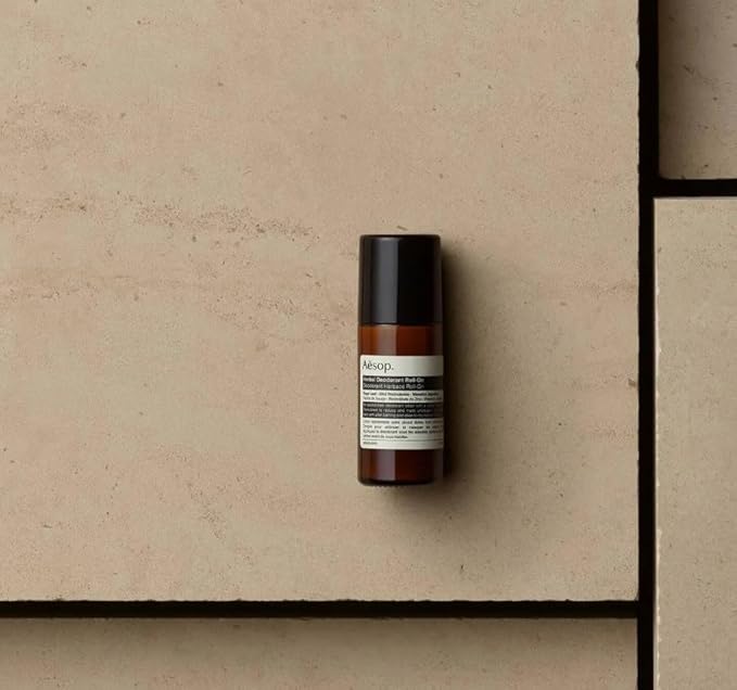 Aesop Herbal Deodorant Roll on | Alcohol & Aluminum Free | Reduces + Masks Underarm Odor | Sage Leaf, Zinc Ricinoleate, Wasabi Extract | 1.7 oz / 50mL