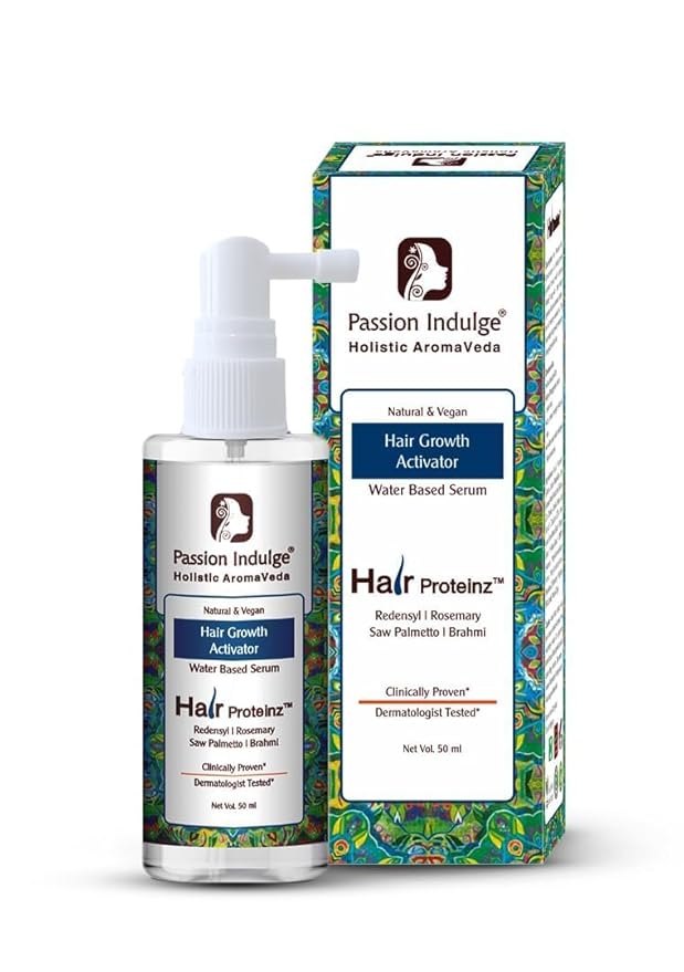 Passion Indulge Advanced Hair Growth Serum | Redensyl+Rosemary, Brahmi Extract | Helps To Reduce Hair Fall | Hair Serum For Men & Women - 50ML