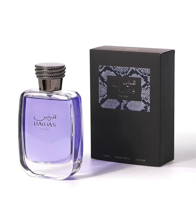 Hawas for Men Eau de Parfum Spray – 3.33 Ounce (100ml) | Pack of 1 | Captivating and Bold Fragrance for the Modern Man Hawas Ice