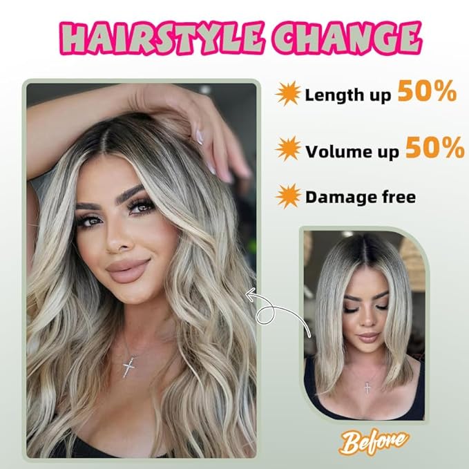 Straight Clip in Hair Extensions Real Human Hair, 7Pcs 22 Inch 120g #99J Ombre Red Invisible Natural Soft Remy Human Hair Extension Clip ins, Double Weft Hair Extensions Real Human Hair for Women