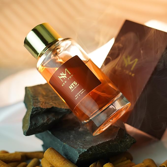 NOURISH MANTRA NM New York Night Time Slay Luxury Perfume For Men -100 ml| Premium Long Lasting Fragrance Spray | With Aromatic Blend of Herbal & Woody Notes |Best Perfume For Man | gift for man