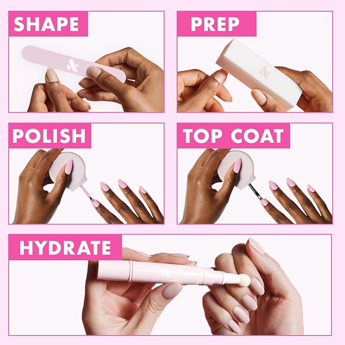 Olive & June Long Lasting Nail Polish | Plump Gel-Like Finish No Lamp Needed | Lasts up to 10 days | Salon-Quality Color at Home | 15-Free, Vegan & Cruelty-Free Chip-Resistant Shine | Cookie Swap