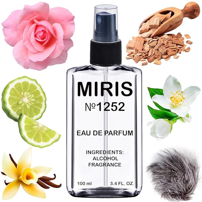 MIRIS No. 1252, Inspired by Intense Cherry, Long-Lasting Unisex Eau de Parfum for Women & Men, Spray 3.4 Fl Oz / 100 ml