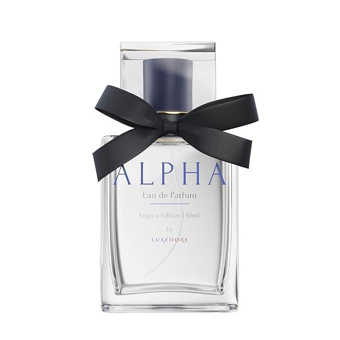 ALPHA, Perfume Classic, Eau De Parfum, Pheromone Cologne for Men, Fresh Woody Jasmine Fragrance