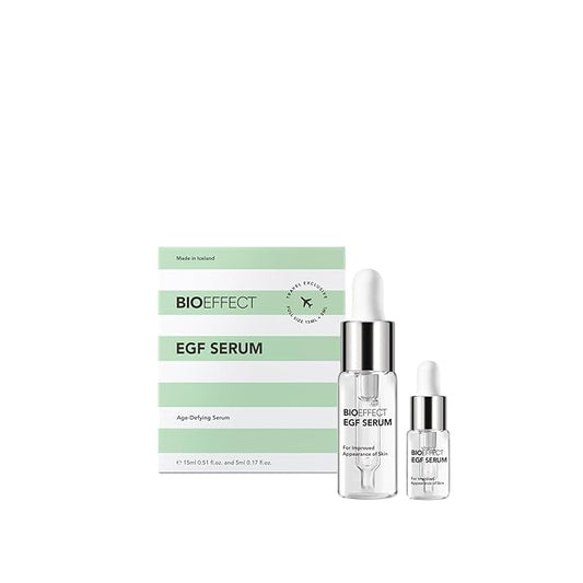 BIOEFFECT EGF Serum | Barley-Derived Epidermal Growth Factor + Hyaluronic Acid | Anti-Aging Face Serum for Fine Lines & Wrinkles, Hydration & Firmness, 20 mL / 0.68 oz