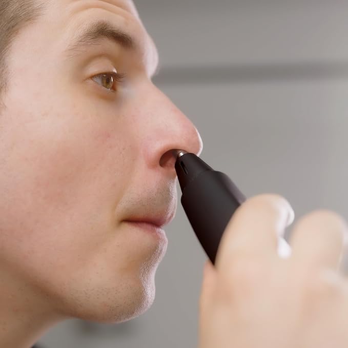 MANGROOMER - INTELLIMAX PRO – New Nose and Ear Trimmer (with a Free Bonus Rotary TIP and Blade)