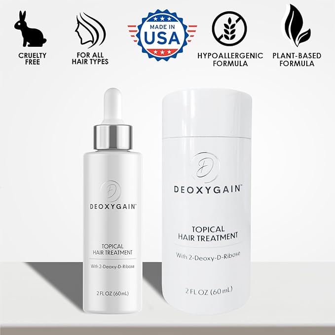Hair Serum – Advanced Hair Growth Formula with 2DDR to Stimulate Follicles, Block DHT & Support Hair Regrowth – 2oz Bottle