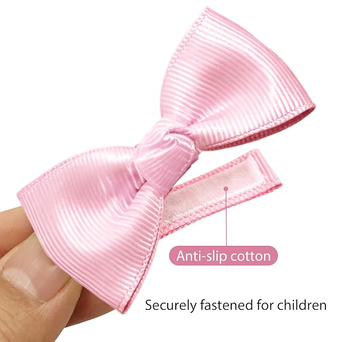 Pink Coquette Bow Hair Accessories Gift Set Includes Hair Clips,Hair Bow,Hair Ties,perfect for Christmas,Birthdays,Parties,Sleepovers & Makeovers