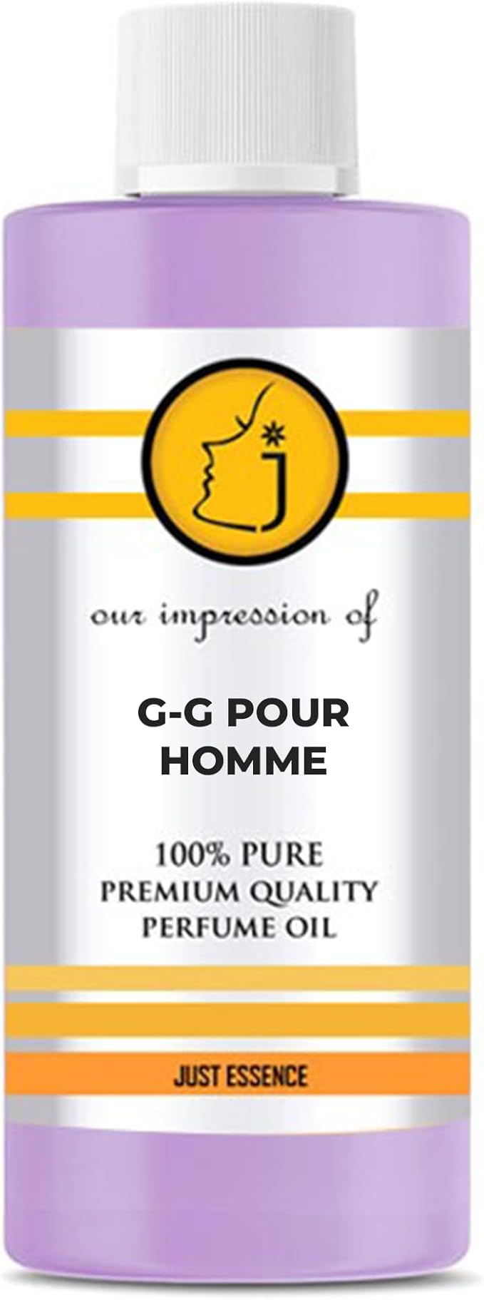 G-G Pour Homme Fregrance Perfume Oil from France | Premium Quality Concentrated Fragrance | Pure Perfume & Cologne Oil for Personal Body Use | 2 Fl Oz