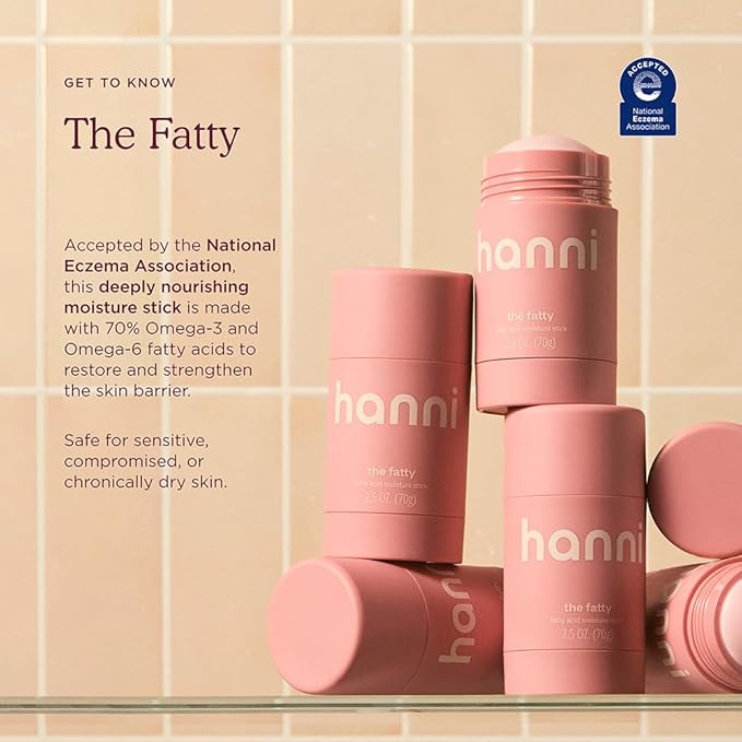 HANNI Gift Set Trio | Including Splash Salve, Water Balm & Fatty, Moisturizing and Hydrating Best Sellers