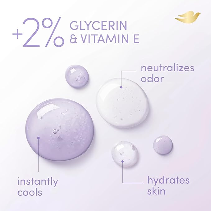 Dove Whole Body Deo Spray, Coconut & Vanilla 6-Pack – Travel-Size Deodorant for Women, 72H Protection, Sensitive Formula, 1.1 Oz Ea