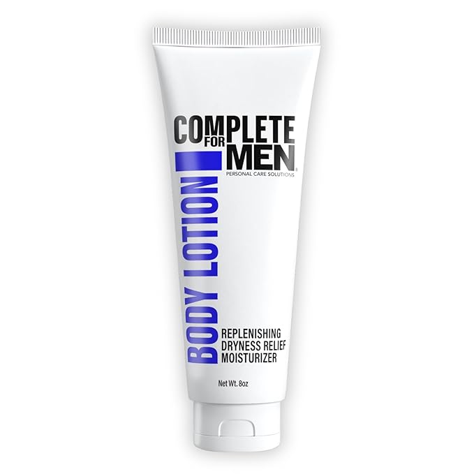 Body Lotion for Men, for Dry Skin: Non-Greasy Hand & Body Moisturizer with Shea Butter, Aloe Vera, 24 Hour Hydration, Mens Lotion for Dry Skin