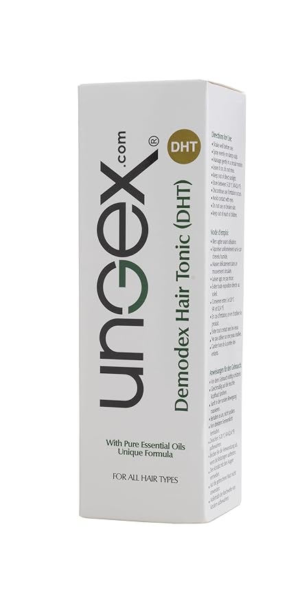 Ungex Demodex Hair Tonic | Herbal Leave-In Spray for Scalp & Hair Care | Natural Formula | DHT
