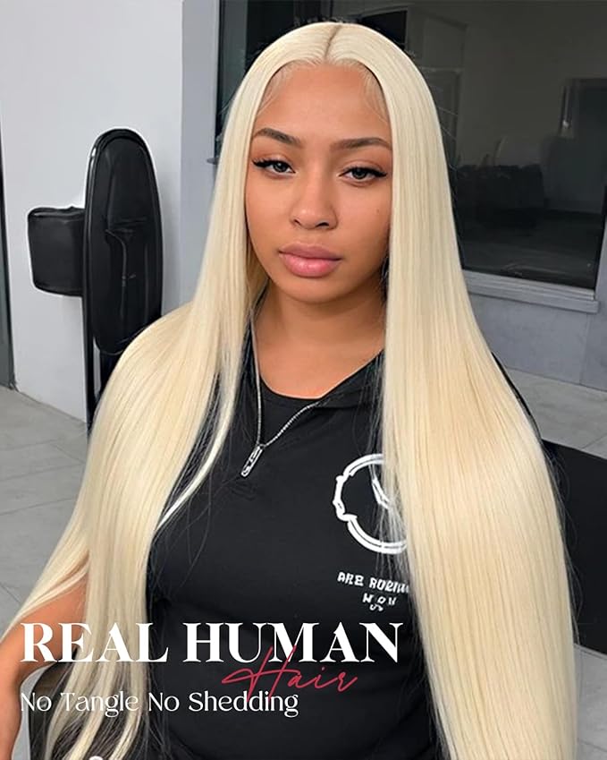 26 Inch Wear And Go Glueless 613 9x6 HD lace front wig Human Hair Pre Plucked Pre Cut For Beginners Human Hair 180% Density Straight Lace Front Wigs No Glue Pre Cut 3 Seconds To Wear Glueless Wig