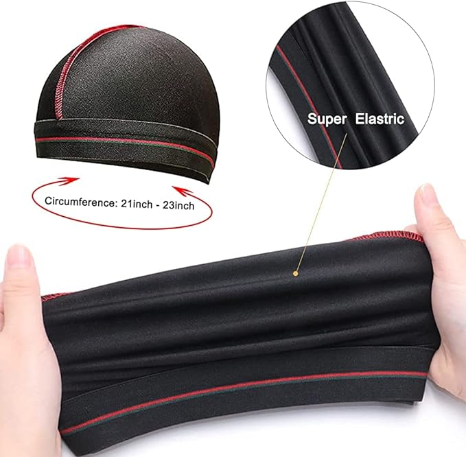 ForceWave Silky Durag for Men Wave Cap Satin Dorag for Men Women 360 Wave