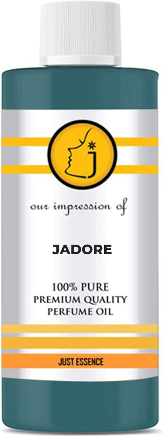 Jadore Fregrance Perfume Oil from France | Premium Quality Concentrated Fragrance | Pure Perfume & Cologne Oil for Personal Body Use | 2 Fl Oz