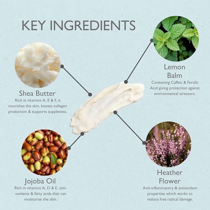 Rhug Wild Beauty - Hand & Nail Cream with Orange Peel Oil and Yarrow | Nourishing Moisturizer for Hands | 75ml | Made in the UK