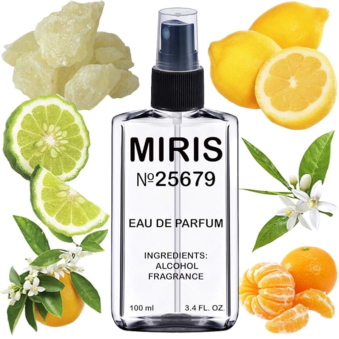 MIRIS No. 25679, Inspired by Neroli Portofino, Long-Lasting Unisex Eau de Parfum for Women & Men, Spray 3.4 Fl Oz / 100 ml