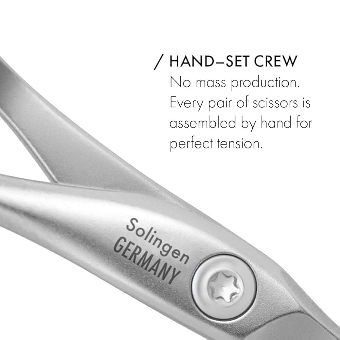 GERMANIKURE 8pc Manicure & Pedicure Set in Dark Purple Leather Case - Made in Germany, FINOX Stainless Steel Tools – Professional Cuticle and Nail Care Kit