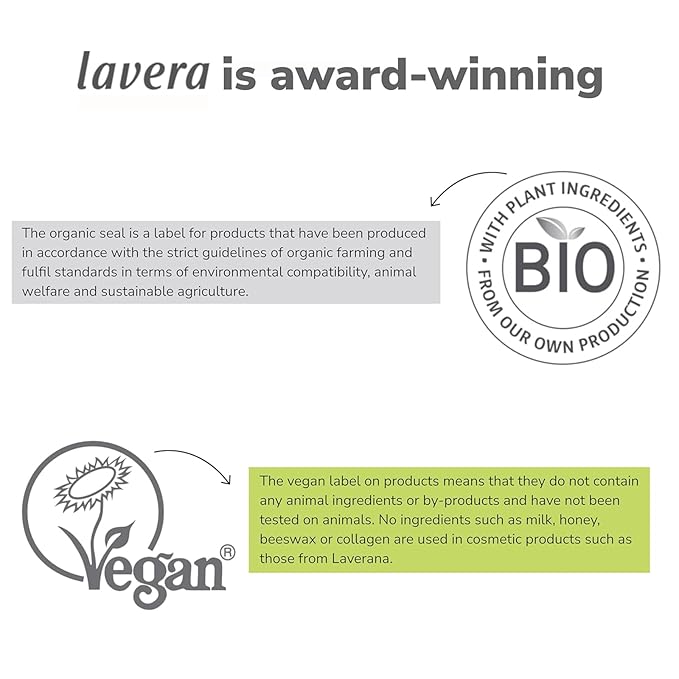 lavera Natural & Strong Deo Roll-On 48h - vegan - natural cosmetics - with organic ginseng & natural minerals - no aluminium - climate neutral - 48h protection - dermatologically tested - 1.69 fl oz