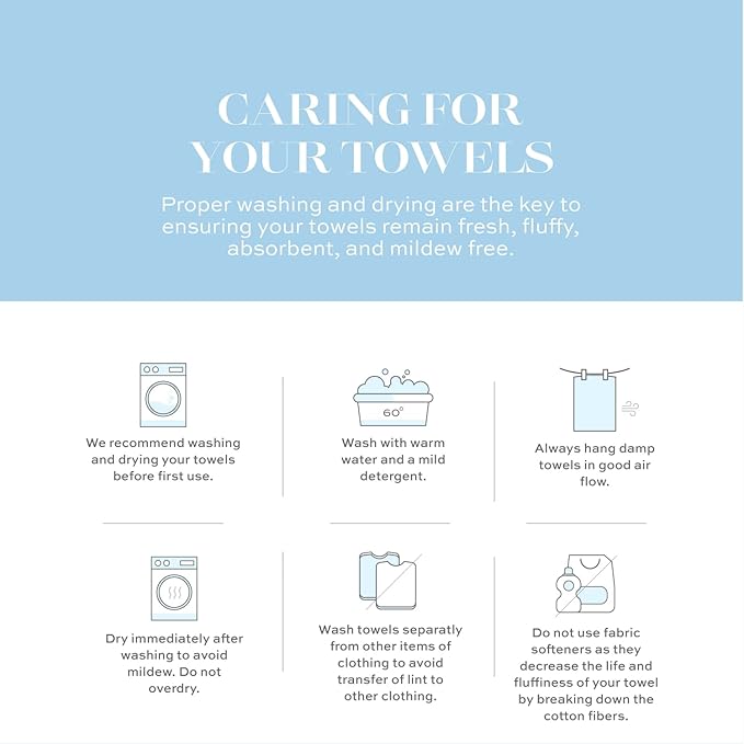 White Classic Luxury Cotton Washcloths 13x13 Inch - 650 GSM Turkish Cotton | Hotel, Spa, Bathroom Face Towel | 12 Pack, Light Green