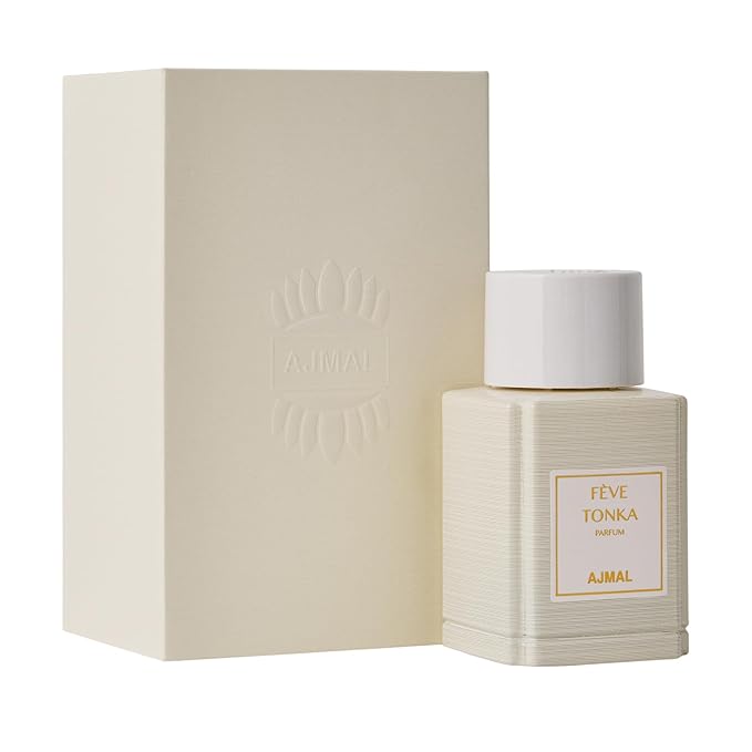 Ajmal Oud Marquis Fève Tonka Eau de Parfum for Men – 3.4 fl oz / 100 ml | Luxury Premium Amber Gourmand Perfume | Long Lasting French Fragrance | Made in France & Crafted in Dubai | Exclusive for USA