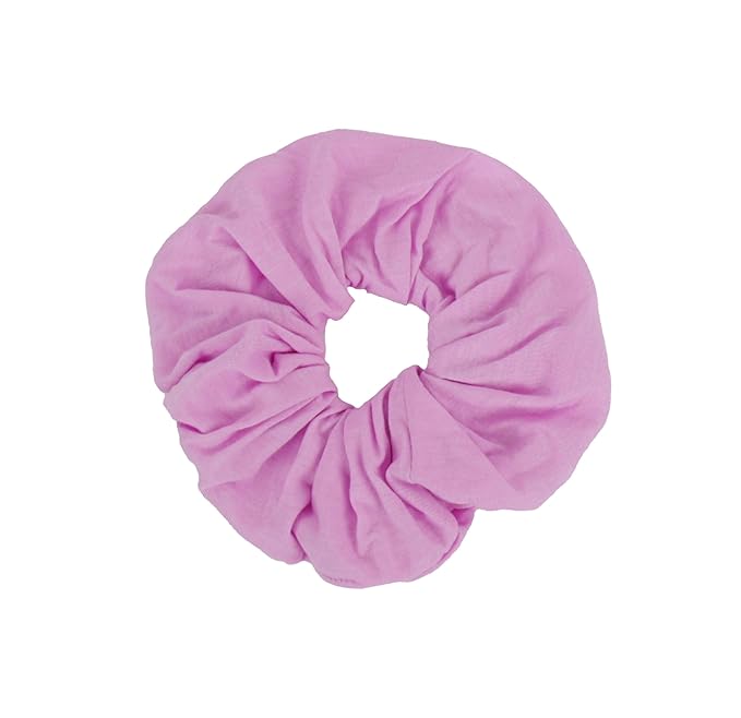Motique Accessories Jumbo Cotton Scrunchie - Lavender