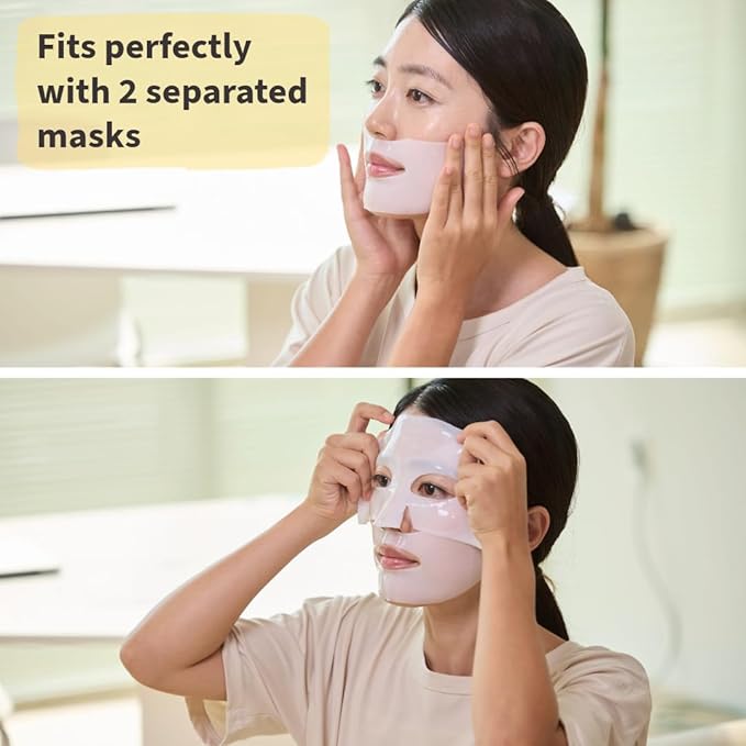 Collagen Gel Mask, 2-Part Hydrogel Face Mask, Intense Hydration, Soothing, Moisturizing, Radiant Glow, Made in Korea, 4 sheets (Hydro Soothe)