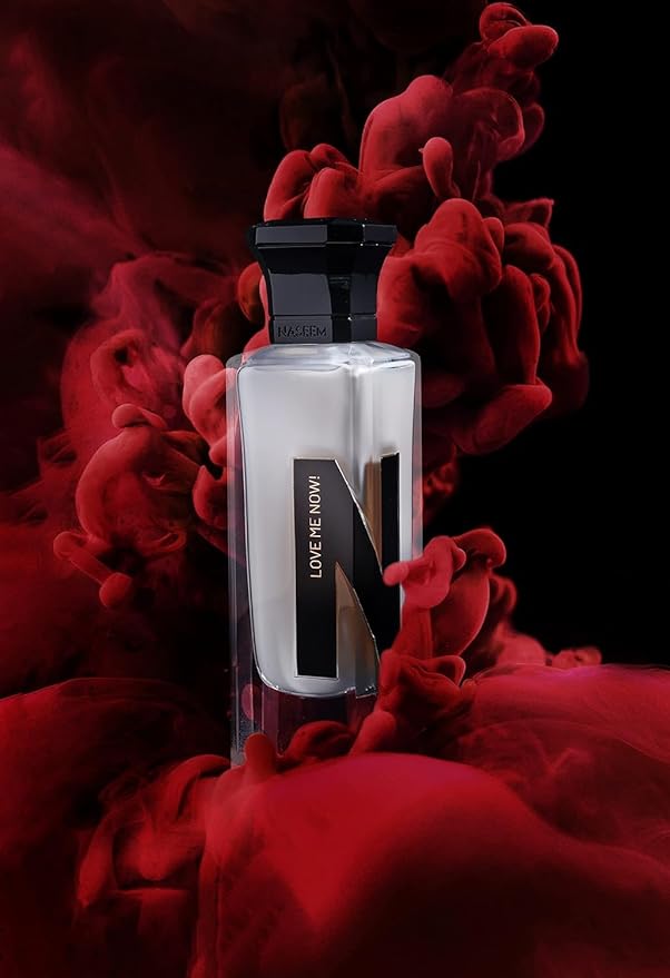 NASEEM Love Me Now Aqua Eau De Parfum for Men & Women 75ml - Subtle Floral and Oud Blend - Long Lasting, Hypoallergenic, Alcohol-Free Perfume for All Skin Types